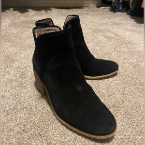 BP Black Suede Booties